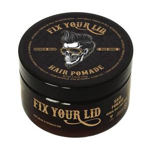 lot 14067 image: Fix Your Lid Hair Pomade for Men - Water Based Pomade Medium Hold High Shine - Easy to Wash Out - All Hair Types - 3.75oz