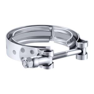 lot 14135 image: EVIL ENERGY 2.5 Inch V Band Clamp for Flange Kit Stainless Steel (No flanges)