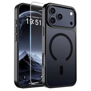 lot 14145 image: SUPFINE Magnetic for iPhone 17 Pro Max Case Black