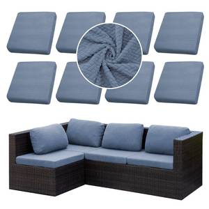 lot 19225 image: SUKAIKEQA 8PCS Patio Cushion Covers.Patio Furniture Couch SeatSlipcovers