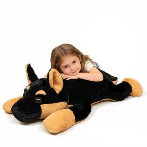 lot 19226 image: ZBLX Giant German Shepherd Dog Stuffed Animal, 39 inch Big Stuffed Animal, Large Dog Cute Plush for Kids Boys Girls Birthday Gifts (German Shepherd Dog)