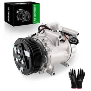 lot 19248 image: Air Conditioner AC Compressor with AC Clutch for 2002-2006 RSX 2.0L