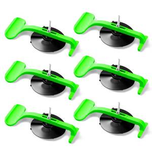 lot 19254 image: 6pcs Suction Cup Clamp Set, Class Clamps Kit for Car Convertible Glass Windshield Top Repair Gluing,With Sponge Pad