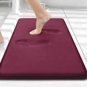 lot 20311 image: Smiry Memory Foam Bath Mat 24x16, Extra Soft and Absorbent Bathroom Rugs