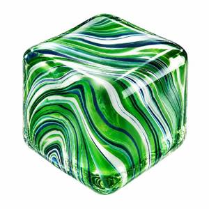 lot 20335 image: Ripple Ice Cube Squeeze Toy, Jumbo 7CM (2.75) Slow Rising Sensory Cube for Kids Ages 3 & Adults, Soft Desk Fidget Toy for Classroom Rewards, Travel & Everyday Play(Green)