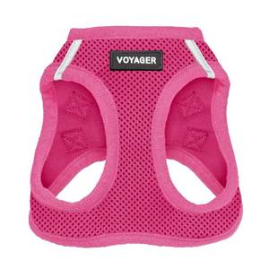 lot 20343 image: Voyager Step-in Air Dog Vest Harness - Fuchsia, X-Large