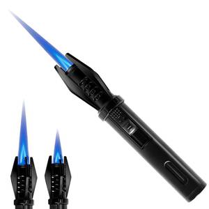 lot 20395 image: Portable Small Torch Lighter Handheld with Visual Window for Candle Camping