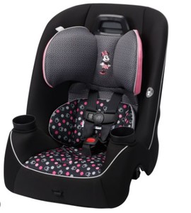 lot 1789 image: Disney Baby Easy Elite Slim All-In-One Convertible Car Seat, Modern Minnie