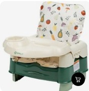 lot 11090 image: Safety 1st Deluxe 5-in-1 Sit, Snack & Go Convertible Booster Seat