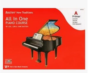 lot 14118 image: Bastien New Traditions All In One Piano Course Complete Set
