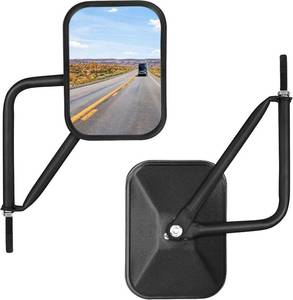 lot 1818 image: Liberrway Mirrors Doors Off Compatible with Wrangler YJ TJ JK JL Gladiator JT 1987-2025, Door Hinge Side Mirror, Doorless Mirror for Wrangler Off-Road Driving - 2 Pack