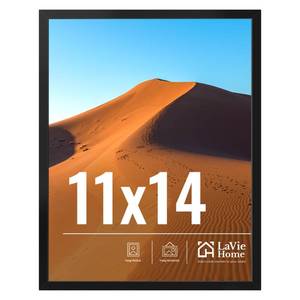 lot 2021 image: LaVie Home 11x14 Picture Frame for Wall Display, 11 x 14 Black Picture Frame with HD Plexiglas, 11 by 14 Poster Frame 1 Pack, Display Frame for Vertical or Horizontal, Classic Collection