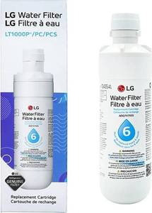 lot 2380 image: LG LT1000P - 6 Month  200 Gallon Capacity Replacement Refrigerator Water Filter (NSF42, NSF53, and NSF401) ADQ74793501, ADQ75795105, AGF80300704, or AGF80300705 White