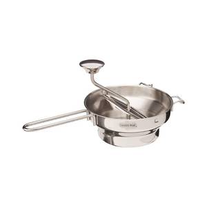 lot 2473 image: Granite Ware Stainless Steel Deluxe Food Mill, 2 Qt - Silver