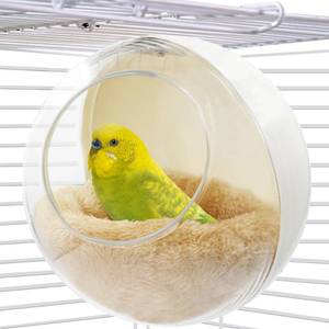 lot 2485 image: Jevnd Bird Nest for Cage Bite-Resistant, Washable, Clear Observation, Warm