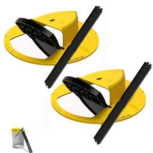 lot 2497 image: RinneTraps - Flip N Slide Bucket Lid Mouse Trap 2 Pack Multi Catch Made in USA  US Pat D1,039,648s