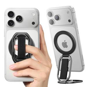 lot 8119 image: SUPERONE for MagSafe Phone Grip Kickstand, Magnetic Phone Ring Holder