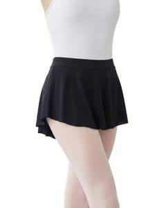 lot 8153 image: Stelle Ballet Skirt Women Pull On Dance Wrap Skirts Ballerina Outfit(BK,S)