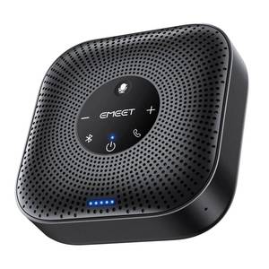 lot 8174 image: EMEET M0 Plus Conference Speaker and Microphone, 4 Mics 360° Voice Pickup