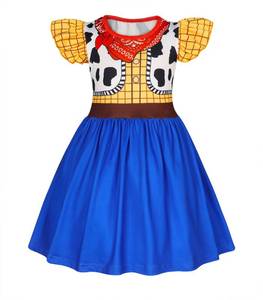 lot 8216 image: Cowgirl Costume Girls Kids Halloween Outfit Christmas Birthday Gift 9-10Y