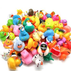 lot 9927 image: LINICE 30 Pcs Rubber Ducks, Random Assortment Ducks Bulk, Mini Rubber Duckies for Toddler Baby Bath Toys, Kids Bath Pool Toys Birthday Gifts Party Favors