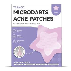 lot 10486 image: 36-Count Microdart Acne Patches, Cute Star-shaped microdart pimple patch