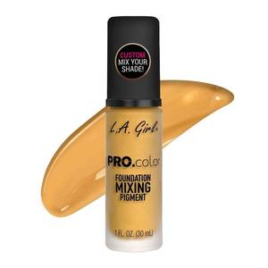 lot 12107 image: L.A. Girl PRO.color Foundation Mixing Pigment, Yellow GLM712 (Slight Use)