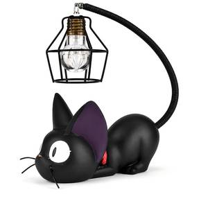 lot 12111 image: OVANUS Jiji Cat Lamp, Kikifts Delivery Service Night Light for Anime Fans