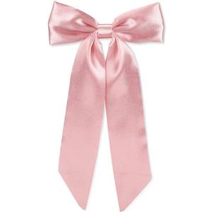 lot 12116 image: WantGor Long Tail Bow Hair Clips, Hair Ribbon Bows Satin Bowknot Clip