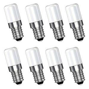 lot 12134 image: SHIYI E12 LED Light Bulbs, 2W 3000K Warm, 8 Pack