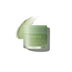 lot 12141 image: LANEIGE Lip Sleeping Mask Hydrating and Nourishing Korean Overnight Lip Treatment Mask with Shea Butter, Vitamin C and Murumuru, Antioxidants For Flaky, Dry Lips  Korean Skin Care, Matcha Bubble Tea (Slight Use)