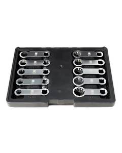 lot 12157 image: 10 pc Torque Adapter Set 38ftft Drive Torque Wrench Extension Adapter Set