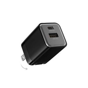 lot 12164 image: wegear USB C Fast Charging Charger, 30W Dual-Port GaN Nano Charger with Foldable Plug for iPhone 171615 Series, iPad, Galaxy S26 Ultra and More Series, (Black, 1 Pack)