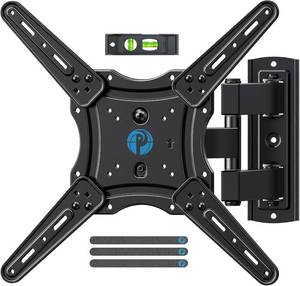 lot 13731 image: Pipishell Full Motion TV Wall Mount for 26�65 inch TVs up to 77 lbs