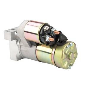 lot 13736 image: KAC Starter Compatible with Chevy 350454 Black 153 168 Tooth 19695,High Torque Mini Starters for Chevrolet SBC BBC for GMC 262 305 307 327 350 454(153168 Tooth Ring Gear)