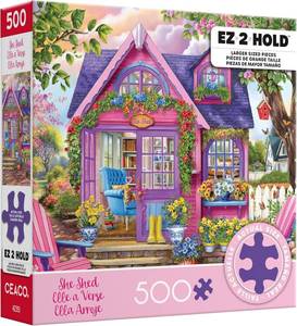 lot 14195 image: Ceaco - She Shed - 500 Large Piece Jigsaw Puzzle for Adults