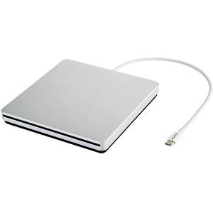lot 20004 image: VikTck USB-C Superdrive External DVDCD Reader and DVDCD Burner for Apple-MacBook AirProiMacMiniMacBook ProASUSASUSDELL Latitude with USB-C Port Plug and Play(Silver)