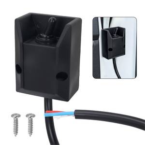 lot 20028 image: Toggle Switch 12V 30A Rocker Panel Waterproof Sealed on Off Switch for Boat, Truck, Marine, Rv