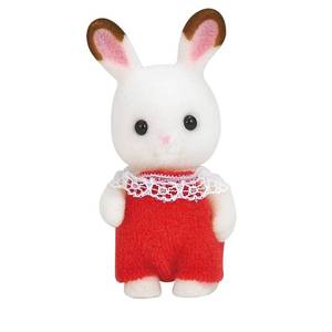 lot 20451 image: Baby Sylvanian Families doll Chocolat rabbit