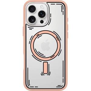 lot 20458 image: OtterBox iPhone 16 Pro Max Symmetry Series Clear Case - Doodle Cover