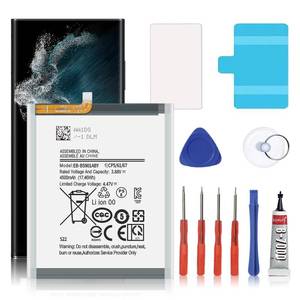 lot 20460 image: Soseieiu Galaxy S22 Battery,4500 mAh EB-BS901ABY Replacement Battery for S22 5G SM-S901 SM-S901U with Adhesive Tape Tool Repair Kit