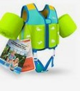 lot 14259 image: Kids Pool Floaties 1-9 Years Old, Toddler Swim Vest 20-70 Pounds, Comfortable Extended Wear Kids Float Jacket with Crotch Strap, Bright and Colorful Design and Unpadded Sides for Comfort