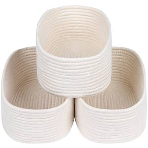 lot 1901 image: CubesLand Small Storage Baskets for Shelves, Closet Storage Bins