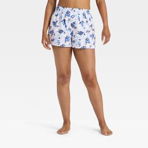 lot 2078 image: Womens Boxer Pajama Shorts - Wild Fable Western Floral XS