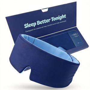 lot 2150 image: TongTuo Sleep Mask, Blackout Eye Mask for Sleeping, Hypoallergenic