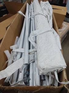 lot 5695 image: White tent assembly