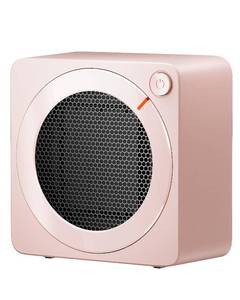 lot 6342 image: Gaiatop Mini Space Heater, Lightweight PTC Ceramic Fast Heating 500W Energy Efficient for Indoor Use, Overheating & 45° Tip-Over Protection, Portable Desk Electric Heaters for Office Home Pink