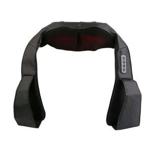 lot 7617 image: Shiatsu Kneading Neck Back Shoulder Massager Heat Magic Lumbar Support Waist Neck Relax Mate Device Pain Relief