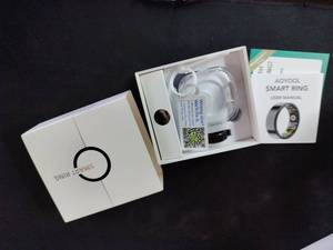 lot 8327 image: Size 11 black smart ring fitness tracker