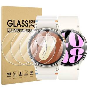 lot 8343 image: Suoman 4-Pack Screen Protector for Samsung Galaxy Watch 7654 40mm
